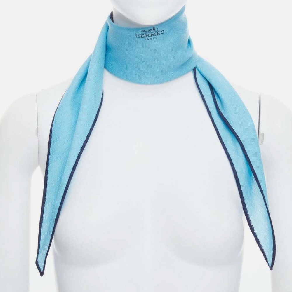 Hermès Losange Cashmere Scarf